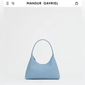 Mansur Gavriel Sky Blue Shoulder Bag
